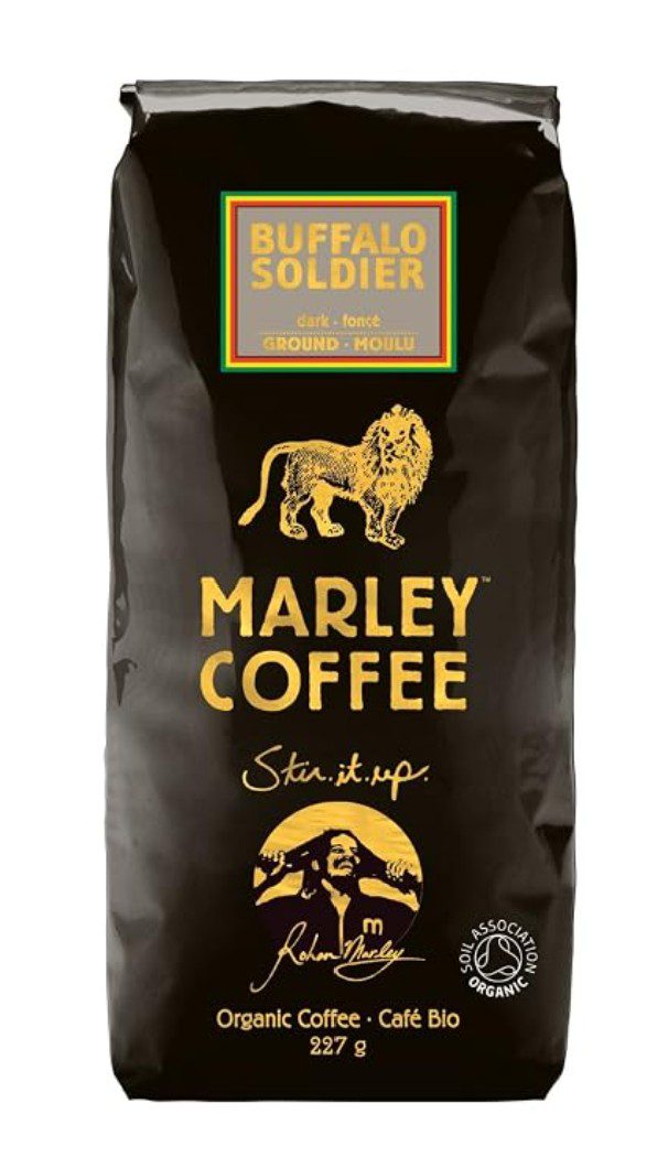 Marley Coffee Buffalo Soldier Whole Bean — kosher for Passover coffee