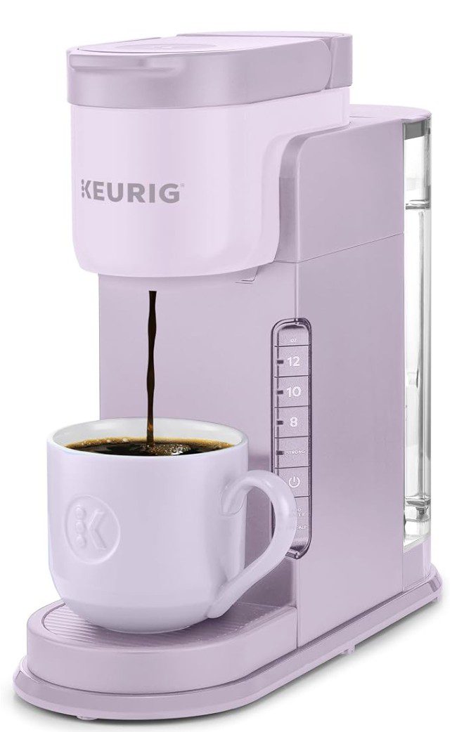 Keurig K-Cup Coffee Maker in Purple — for kosher for Passover coffee pods