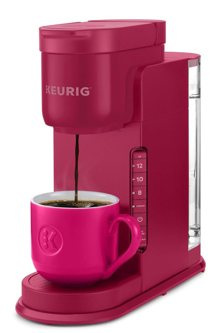 Keurig K-Cup Coffee Maker in Red — for kosher for Passover coffee pods