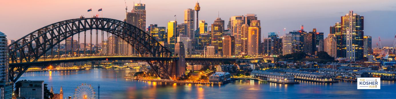 Sydney Harbour and Opera House, Australia — stop on the kosher Great Grand Nachas tour