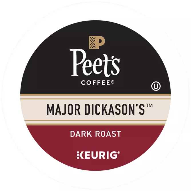 Peet's Major Dickason's Blend K-Cups — kosher for Passover coffee pods