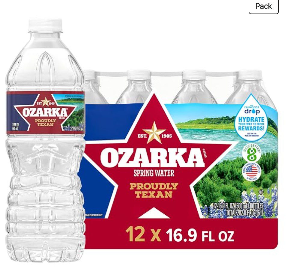 Ozarka Natural Spring Water — kosher for Passover spring water