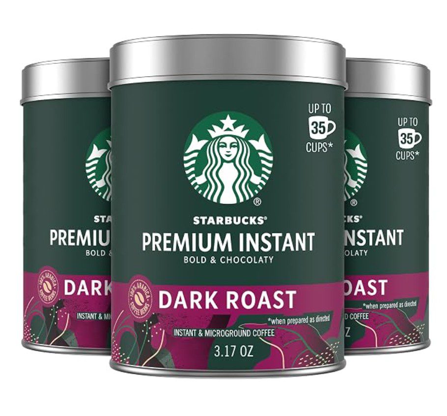 Starbucks VIA Instant Dark Roast Coffee — kosher for Passover coffee