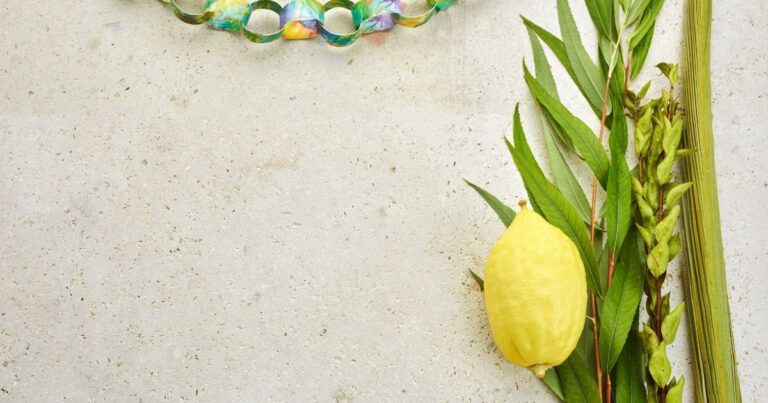 Sukkot Lulav and Etrog