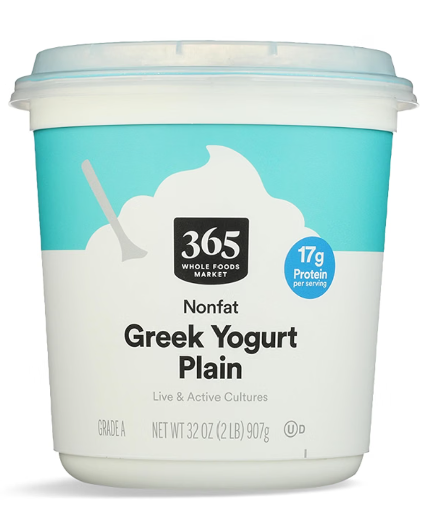 365 by Whole Foods Market Greek Yogurt — kosher certified dairy