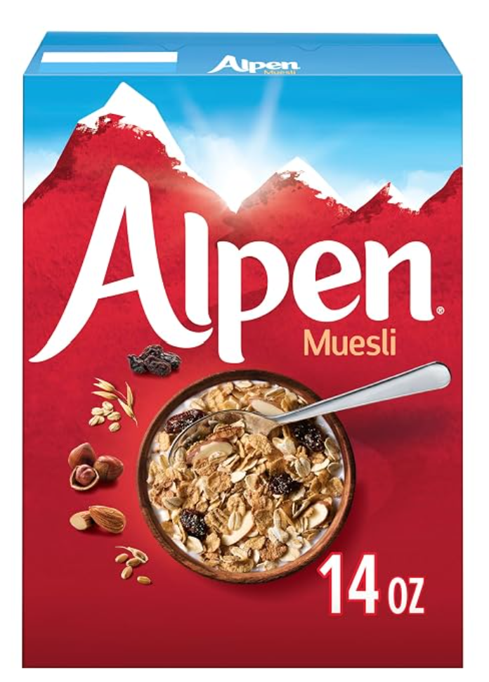 Alpen Muesli Original kosher cereal