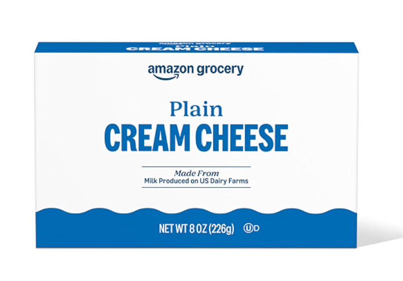 Amazon Grocery Cream Cheese 8 Oz — kosher dairy spread