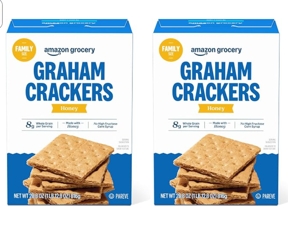 Amazon Grocery Honey Graham Crackers — budget kosher cookies on Amazon