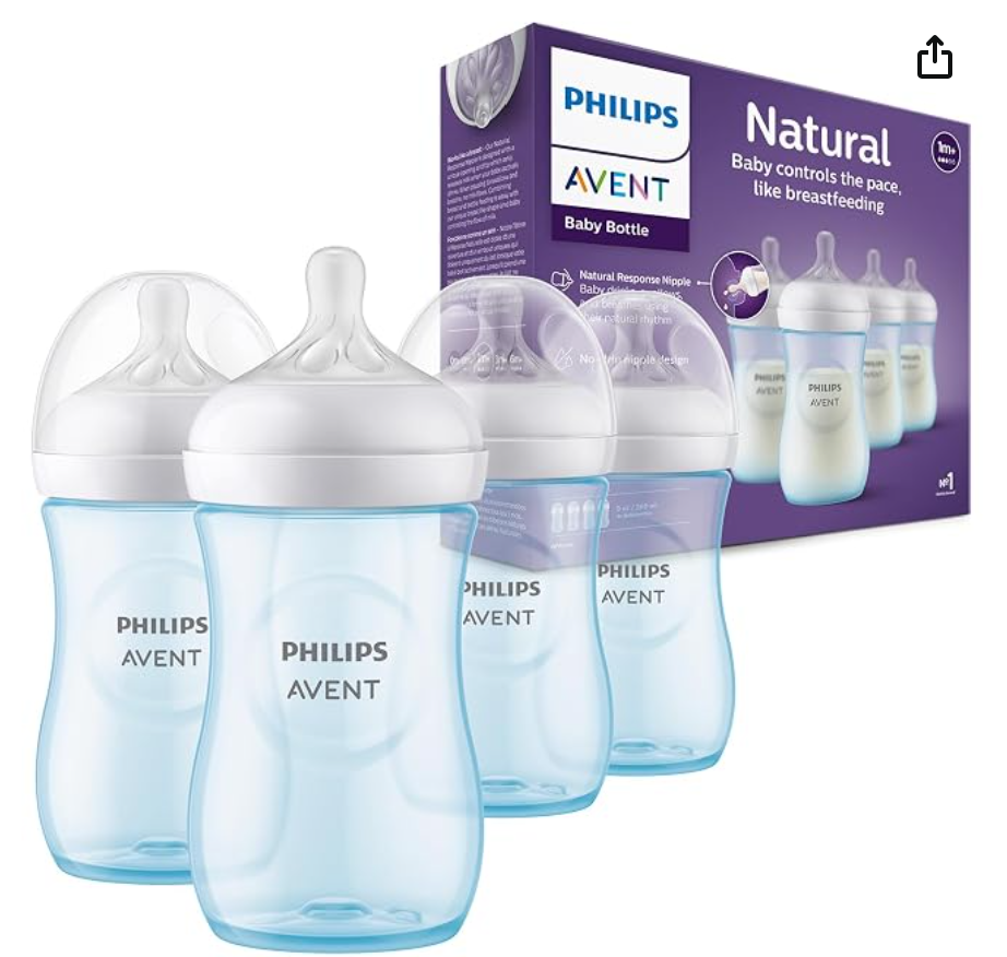 Philips Avent Baby Bottles Blue