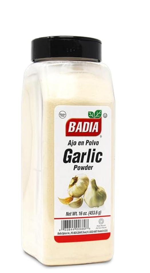Badia Garlic Powder — kosher pantry seasoning