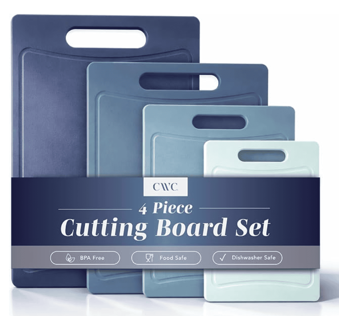 Dairy Blue Cutting Board Set — kosher kitchen color-coded set