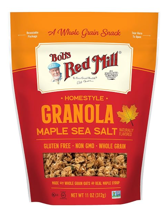 Bob's Red Mill Pan-Baked Granola Maple Sea Salt kosher