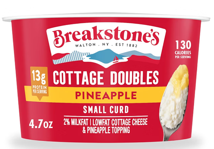 Breakstone's Pineapple Cottage Cheese — OU kosher certified dairy