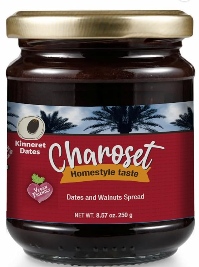 Charoset Date & Walnut Spread — kosher for Passover