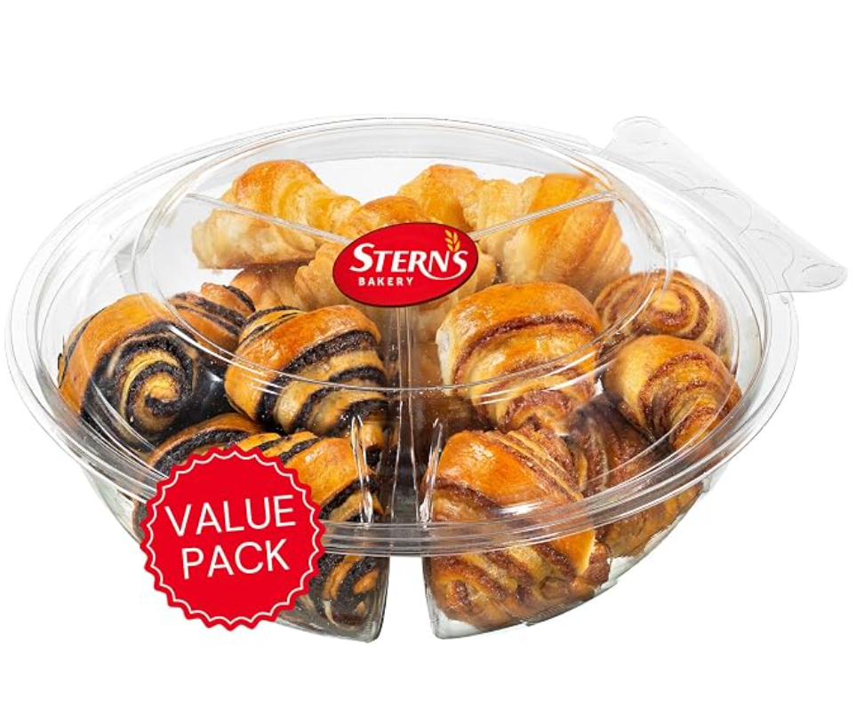 Sterns Bakery Chocolate Cinnamon Roll — kosher baking treat