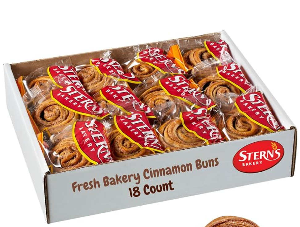 Sterns Bakery Cinnamon Buns Breakfast Pastry — kosher baking