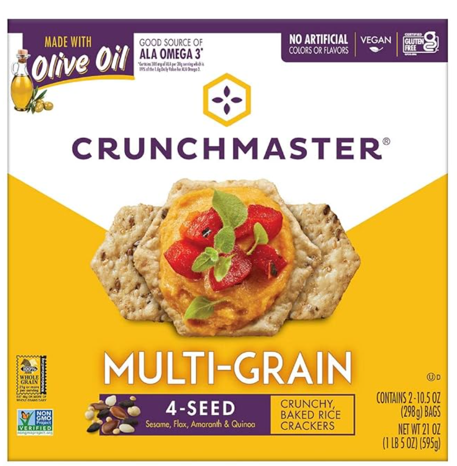 Crunchmaster Multi-Grain Crackers — kosher crackers