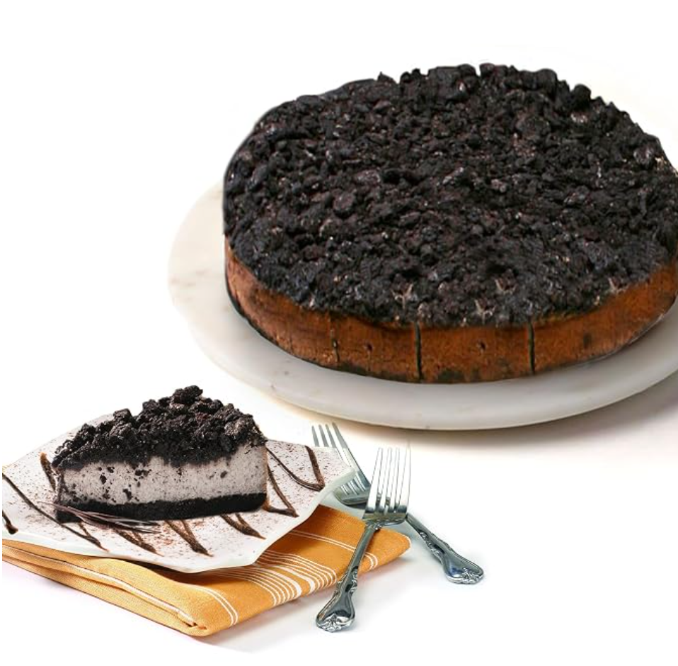 David's Cookies Cookies & Cream Cheesecake — kosher dairy cheesecake
