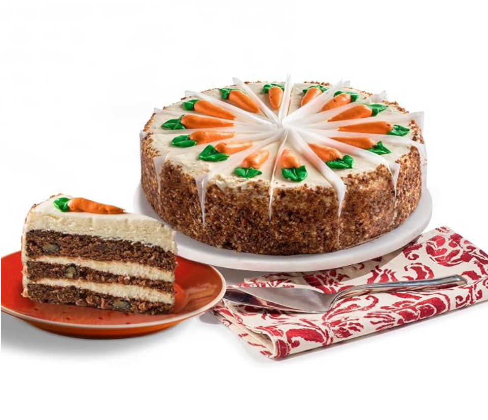 David's Cookies Carrot Cake — kosher celebration cake