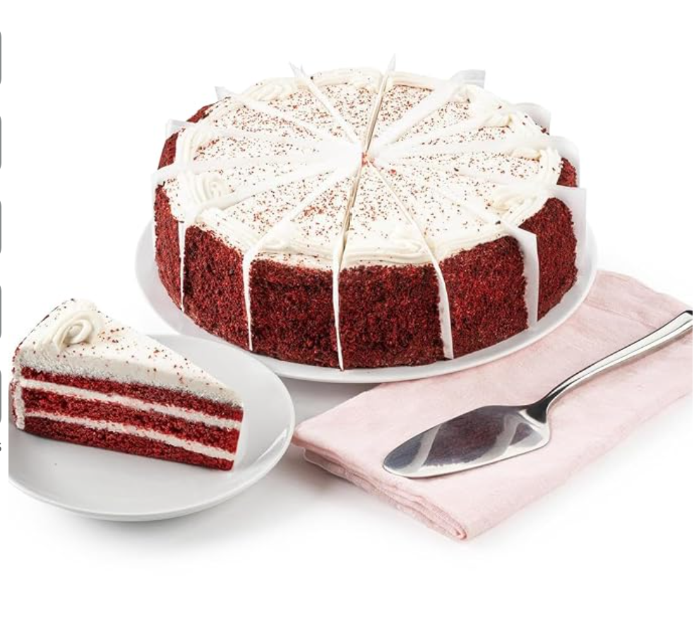 David's Cookies Red Velvet Love Cake — kosher birthday cake