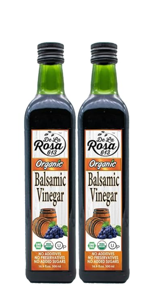 De La Rosa Organic Balsamic Vinegar — kosher balsamic vinegar for everyday cooking