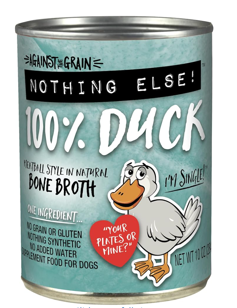 Evanger's Duck Dog Food — kosher for Passover dog food