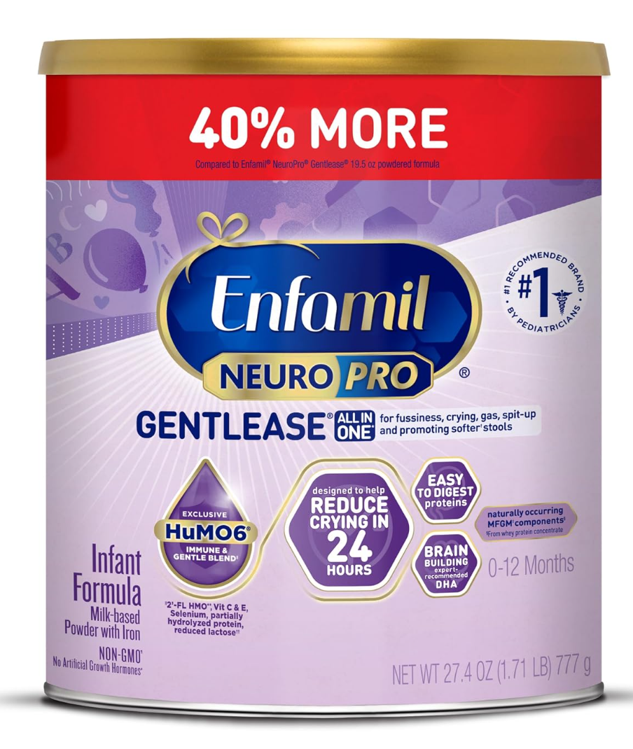 Enfamil NeuroPro Gentlease Baby Formula — kosher baby formula on Amazon