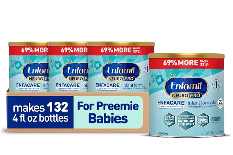 Enfamil NeuroPro Baby Formula cans — kosher baby formula on Amazon