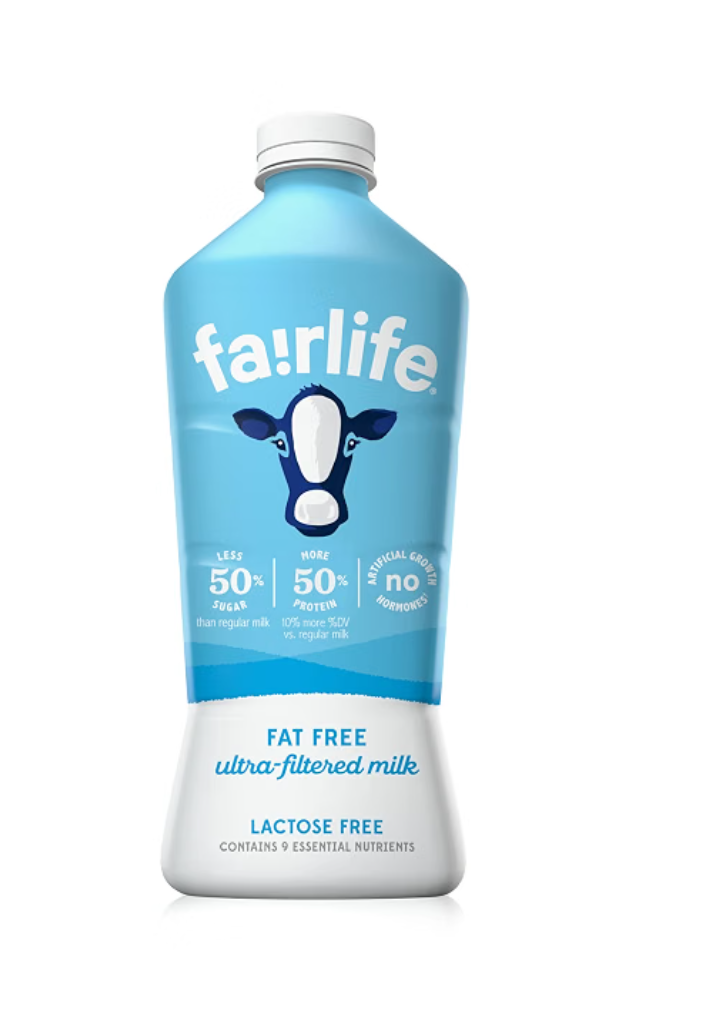 Fairlife Fat-Free Ultra-Filtered Lactose-Free Milk — kosher dairy