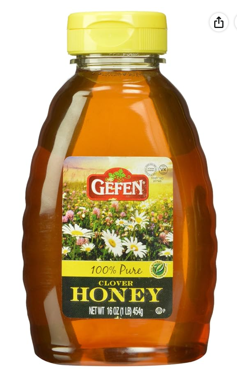 Gefen Honey 16 oz — kosher for Passover