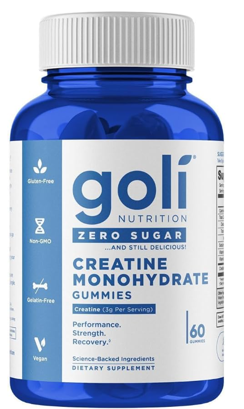 Goli Zero Sugar Creatine Gummies — kosher creatine gummies on Amazon