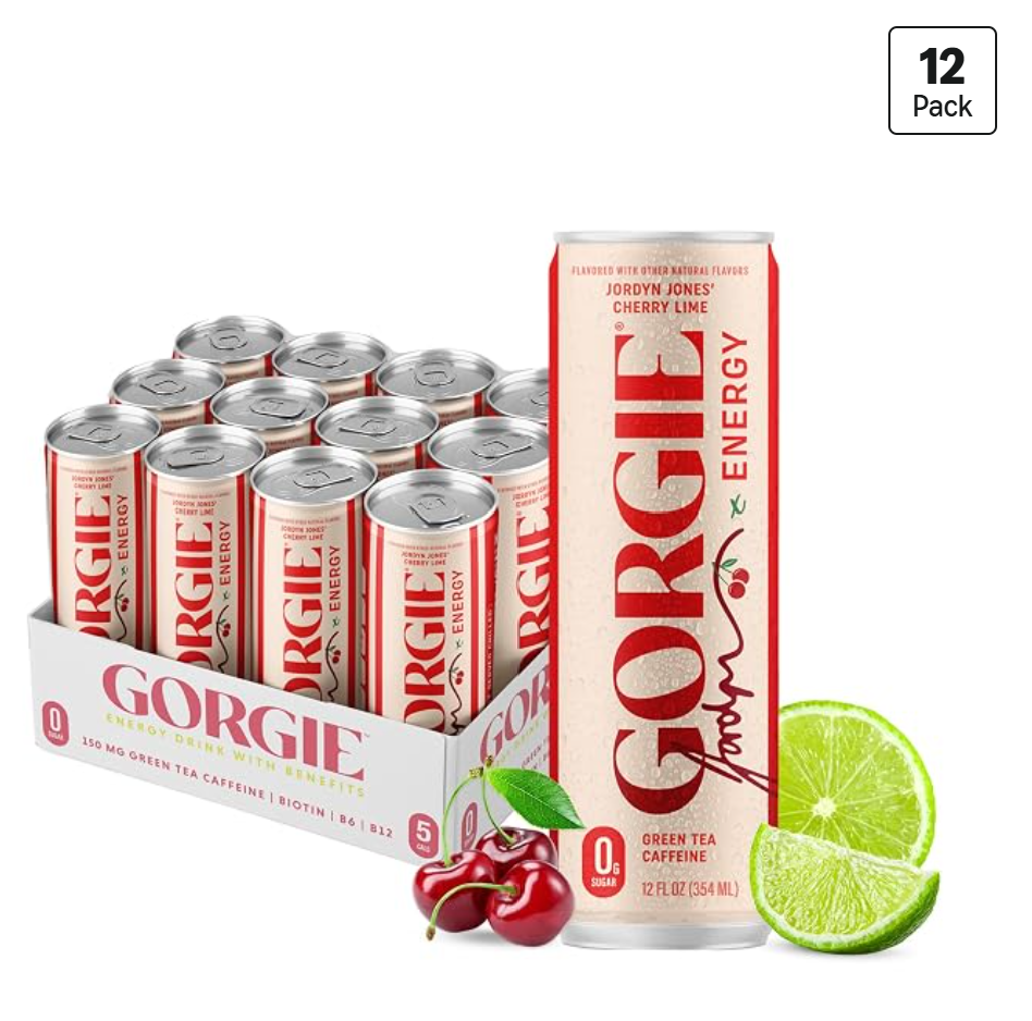 Gorgie Energy Drink Cherry — kosher energy drink on Amazon