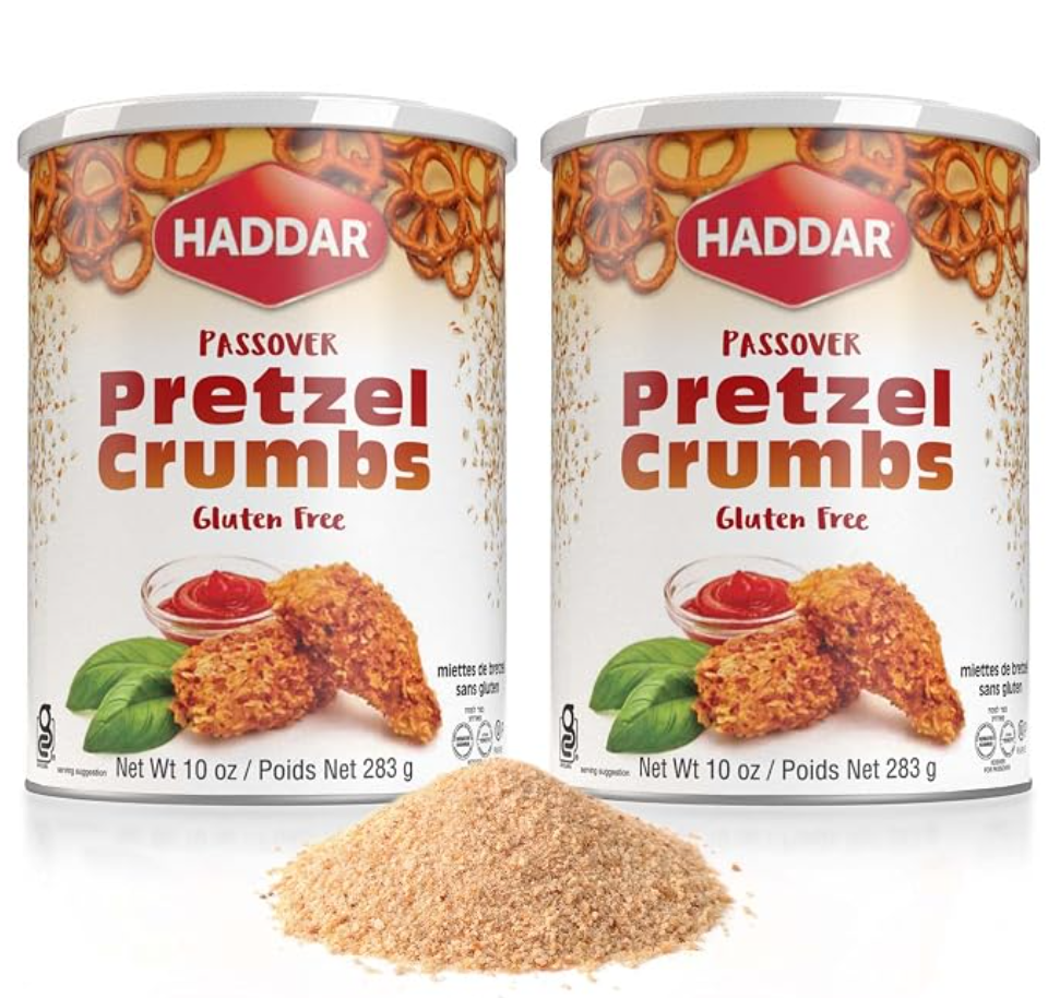 Haddar Gluten-Free Pretzel Crumbs — kosher for Passover