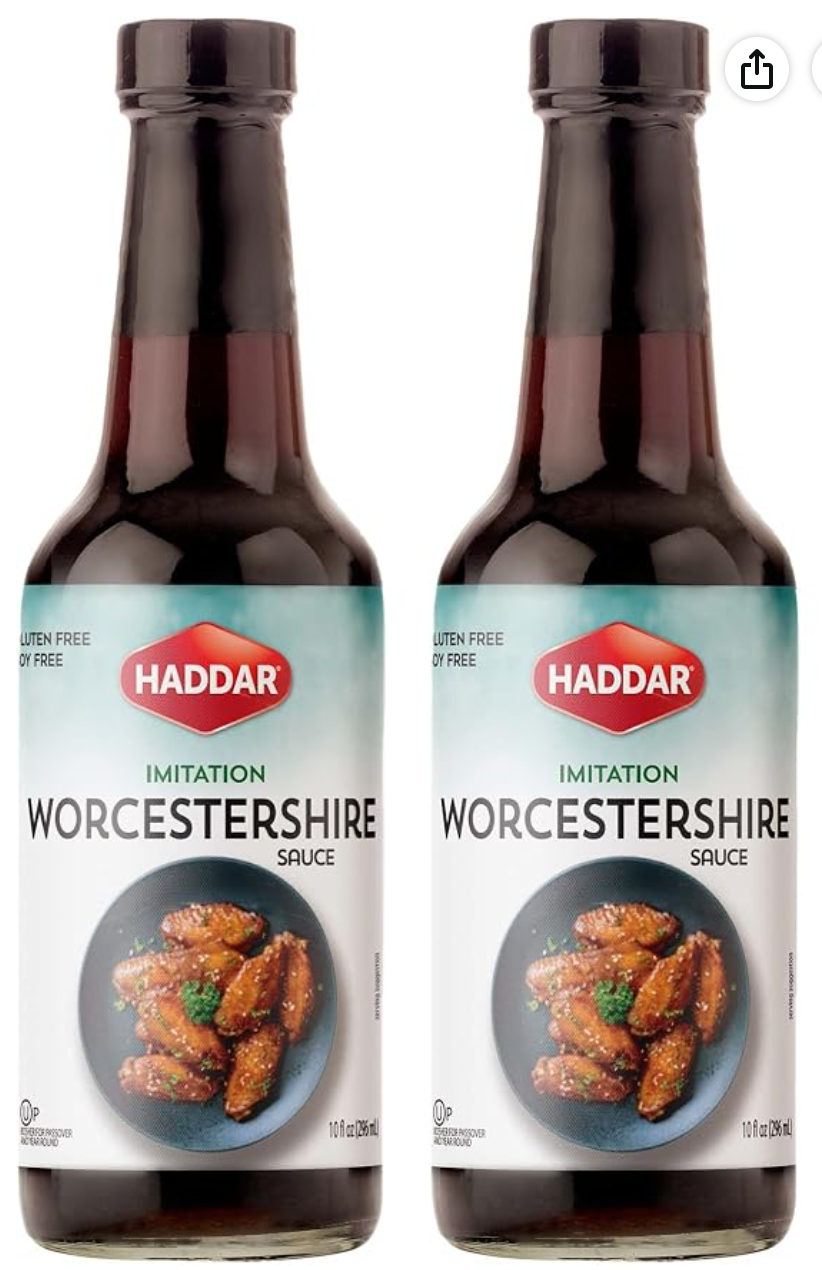 Haddar Vegan-Friendly Worcestershire Sauce — kosher for Passover