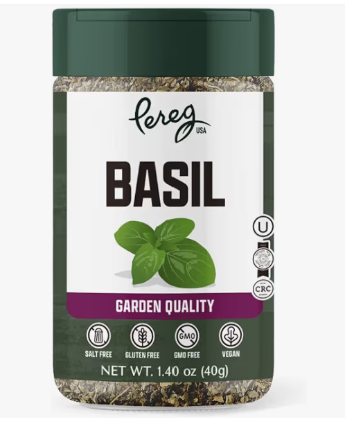 Pereg Basil — kosher for Passover dried herb