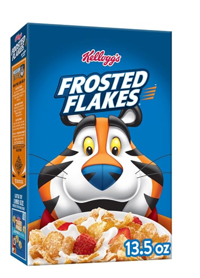 Kellogg's Frosted Flakes kosher breakfast cereal