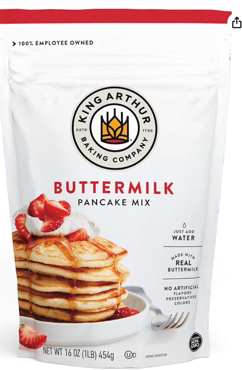 King Arthur Buttermilk Pancake Mix — kosher pancake mix for breakfast