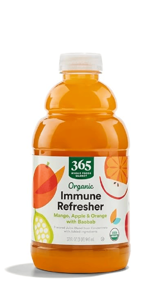 365 by Whole Foods Market Mango Apple Orange Juice — kosher orange juice blend on Amazon