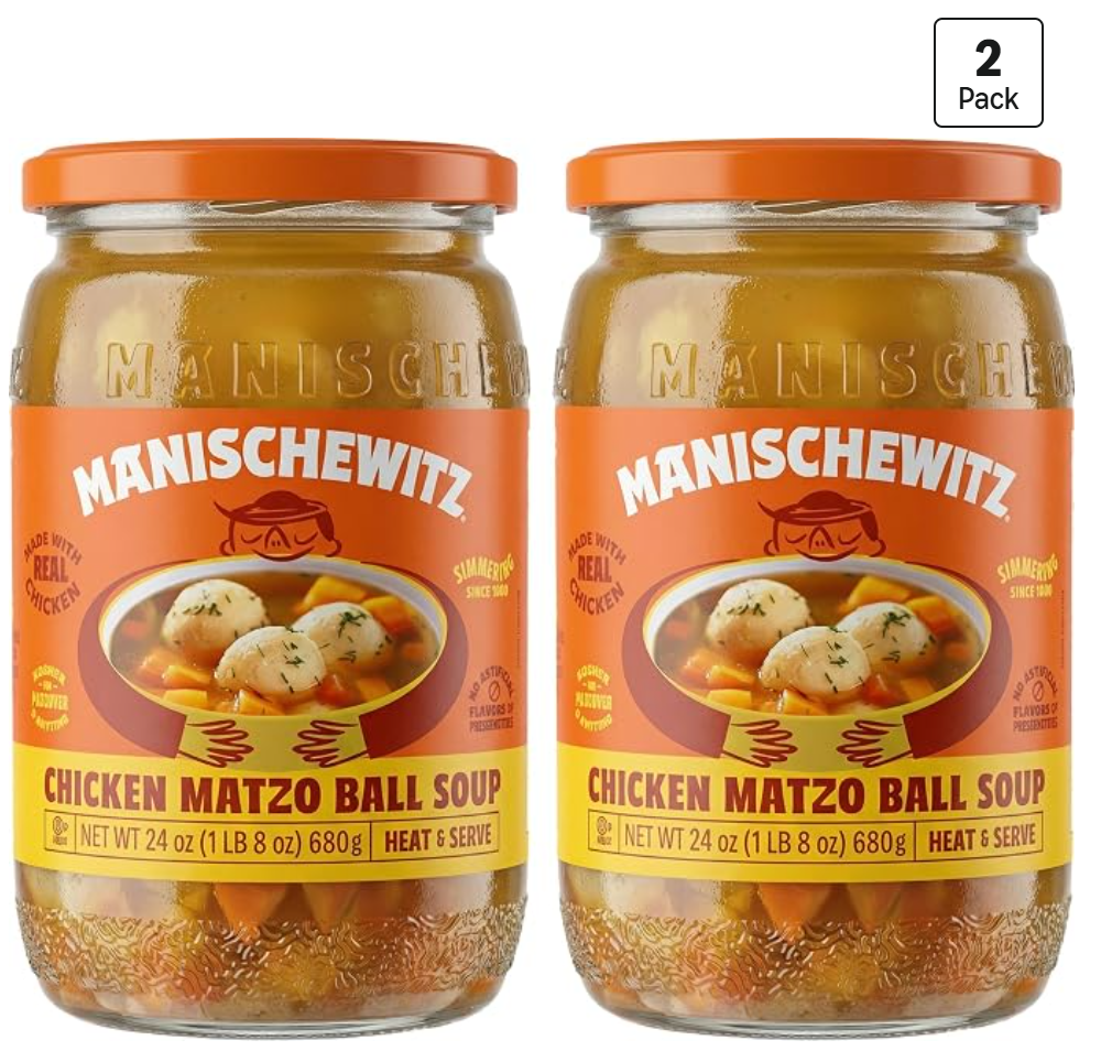 Manischewitz Chicken Matzo Ball Soup — kosher for Passover soup mix