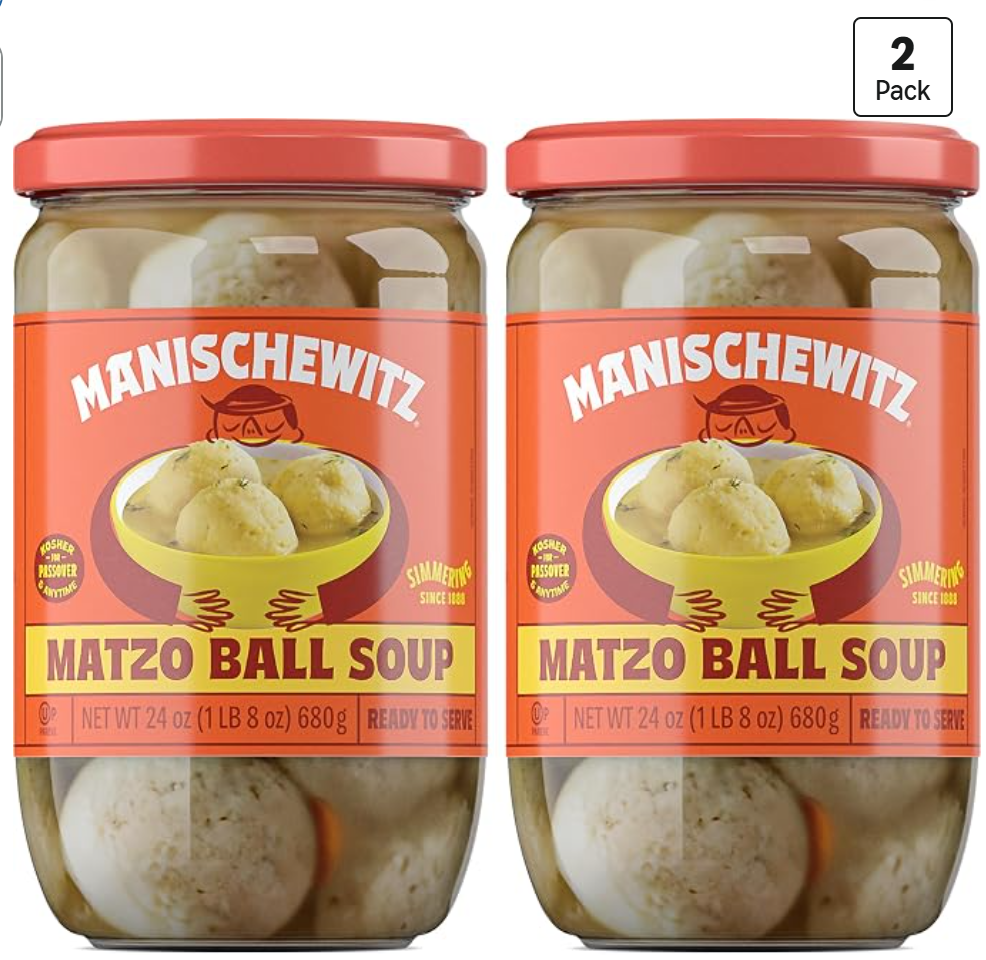 Manischewitz Matzo Ball Soup — kosher for Passover soup mix