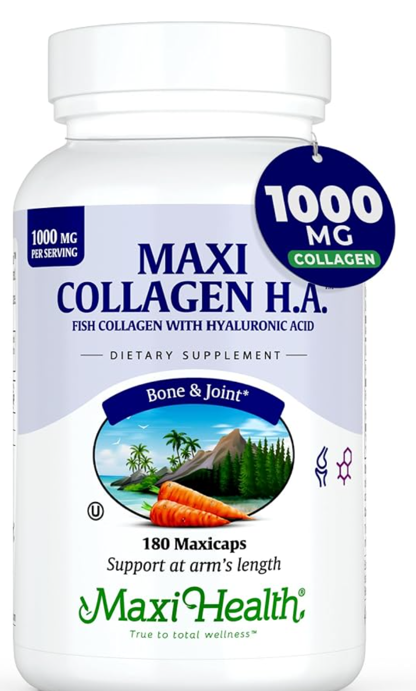 Maxi Health Marine Collagen 1000mg — kosher collagen powder on Amazon
