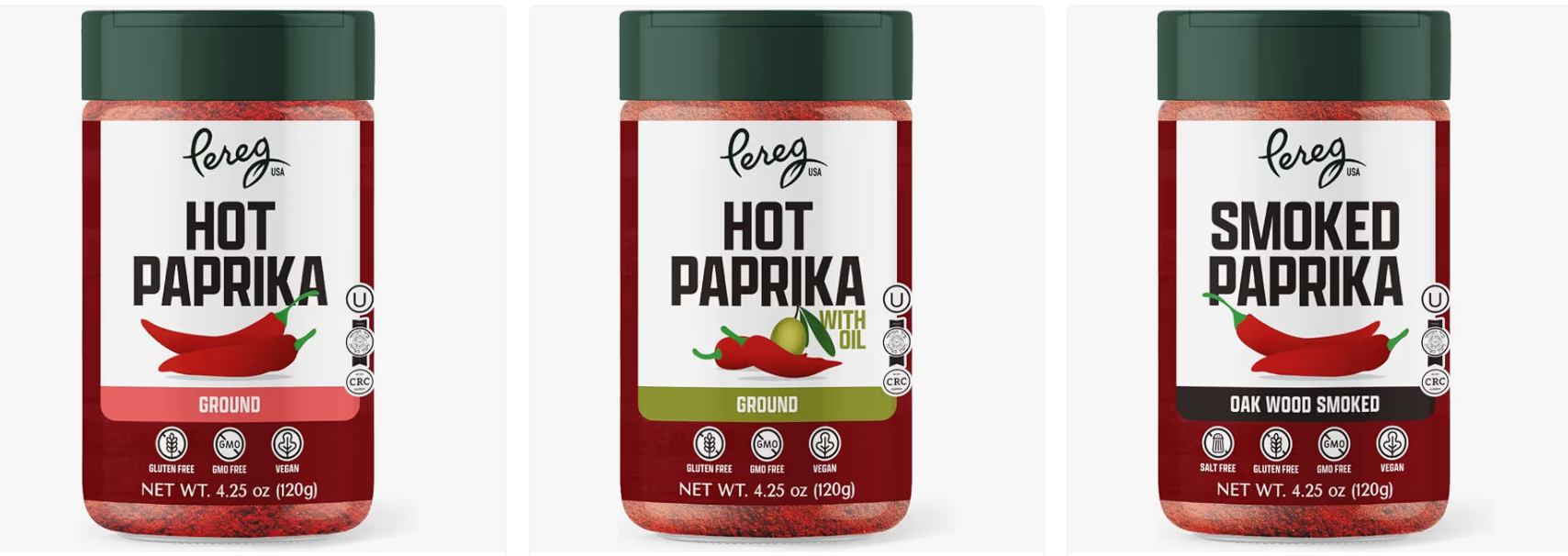 Pereg Hot Paprika 3-Pack — kosher for Passover spice trio on Amazon
