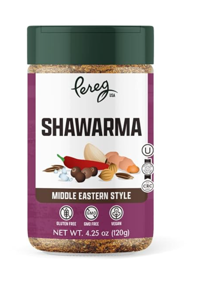 Pereg Shawarma Spice Seasoning — kosher for Passover spice blend