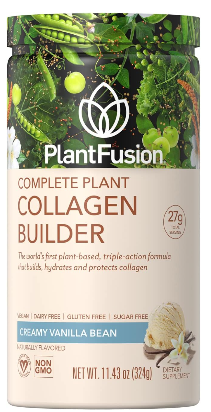 PlantFusion Vegan Collagen Powder Vanilla — kosher collagen powder on Amazon