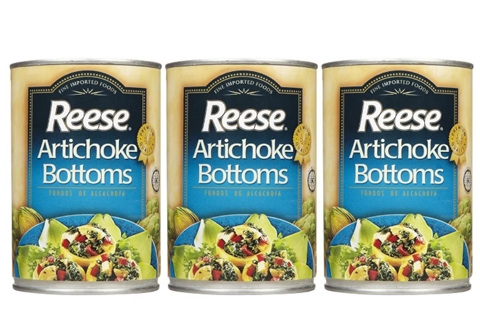 Reese Artichoke Bottoms, 14 oz (3-Pack) — kosher artichoke bottoms