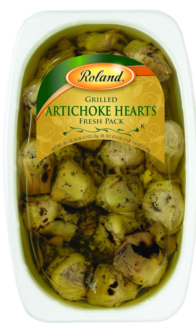 Roland Foods Grilled Artichoke Hearts — kosher grilled artichokes