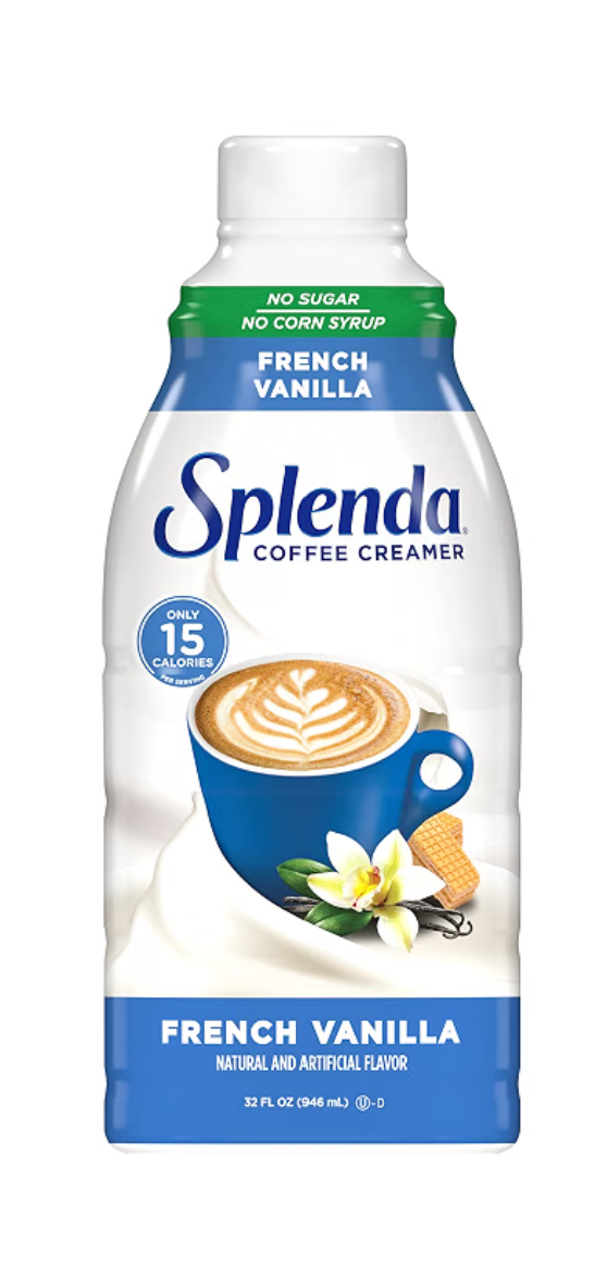 SPLENDA Sugar-Free French Vanilla Coffee Creamer — kosher dairy OU certified