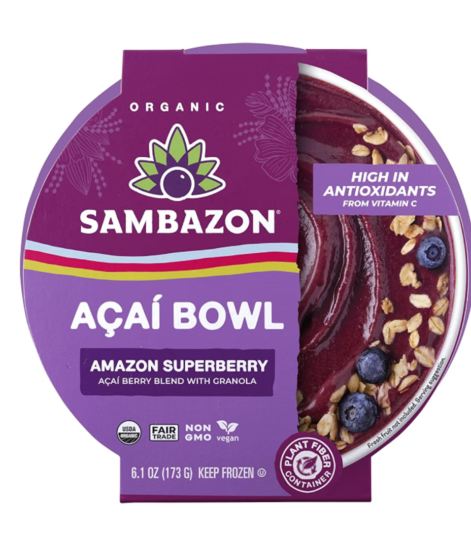 Sambazon Superberry Acai Bowl — kosher acai bowl for breakfast