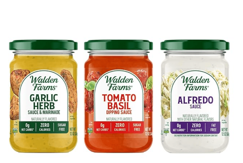 Walden Farms Alfredo Sauce 3-Pack — kosher pareve zero-calorie pasta sauce