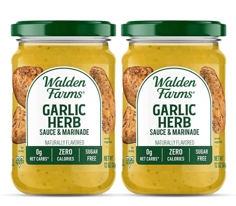 Walden Farms Garlic Herb Sauce — kosher pareve zero-calorie pasta sauce